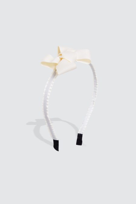 Roseanne Classic Headband Ivory
