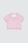 Brooklyn Set Pink Stripe (Depan)