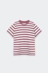 Basic Tees Wood Rose Stripes Depan