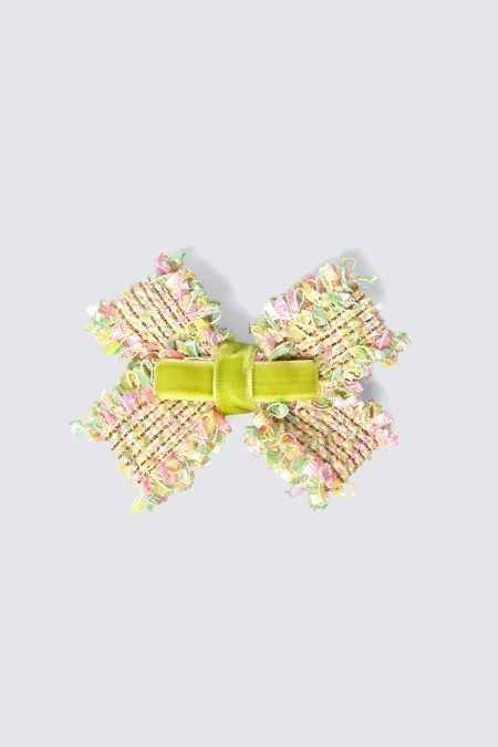 Alexa Bow Lime Hairclip