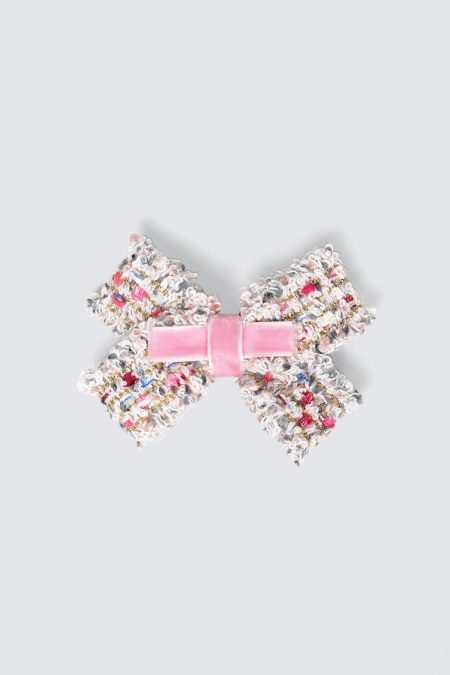 Alexa Bow Pink Hairclip