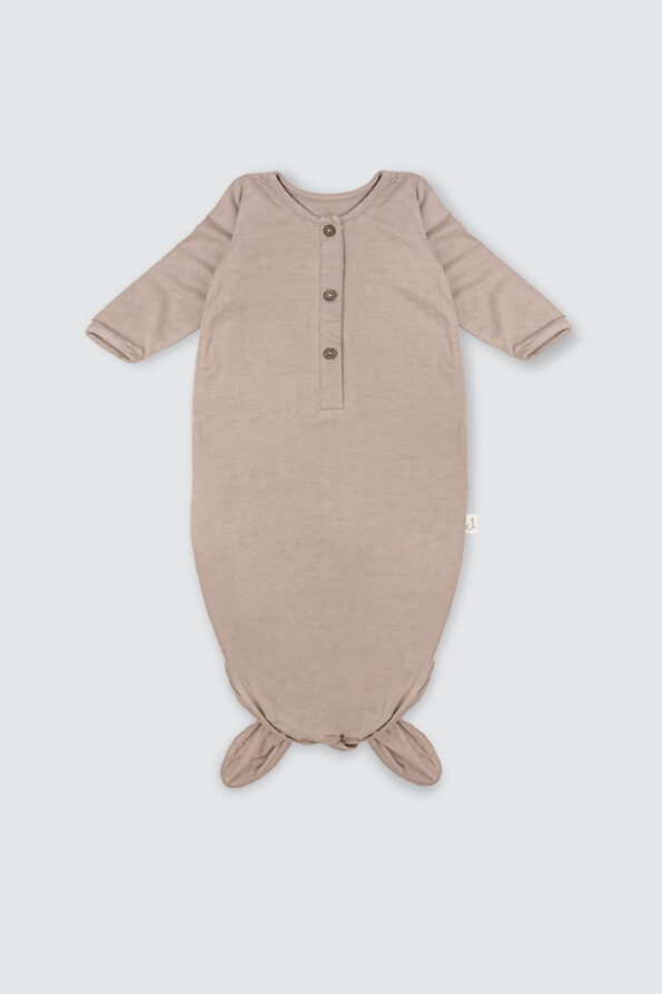 Baby Gown Brown 1