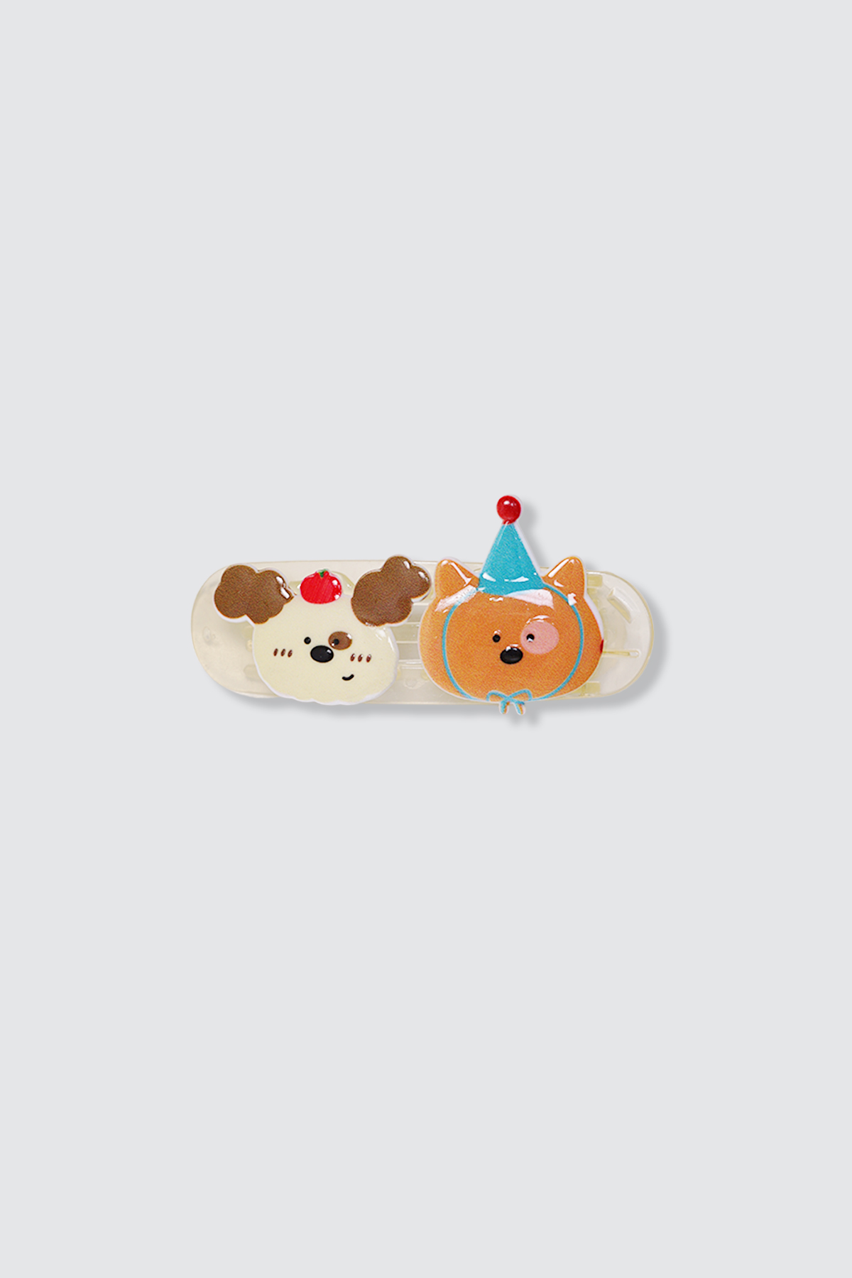 Bear-And-Dog-Big-Hair-Clip Bear And Dog Big Hair Clip 1