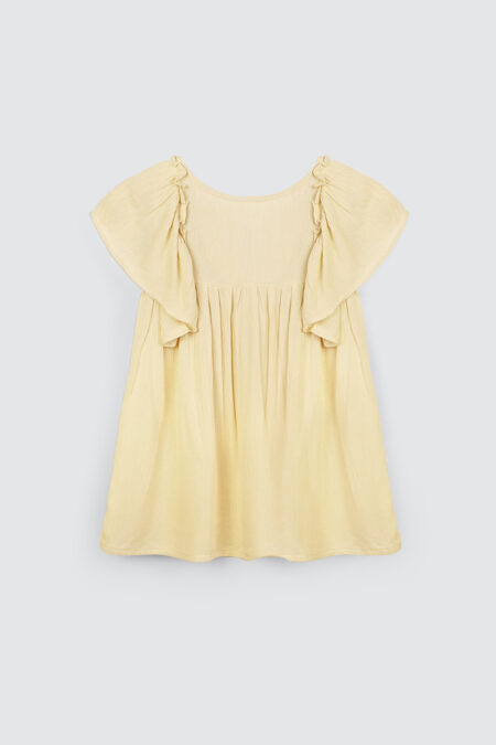 Elle Dress Creamy Yellow