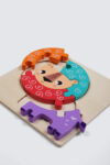 MIYU-Montessori-Puzzle-3D-Animal—Hedgehog-And-Lion—1