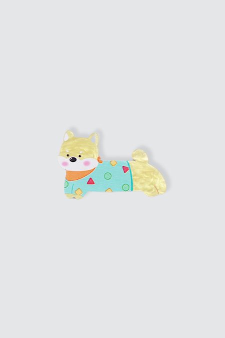 Playful Dog Single Hair Clip