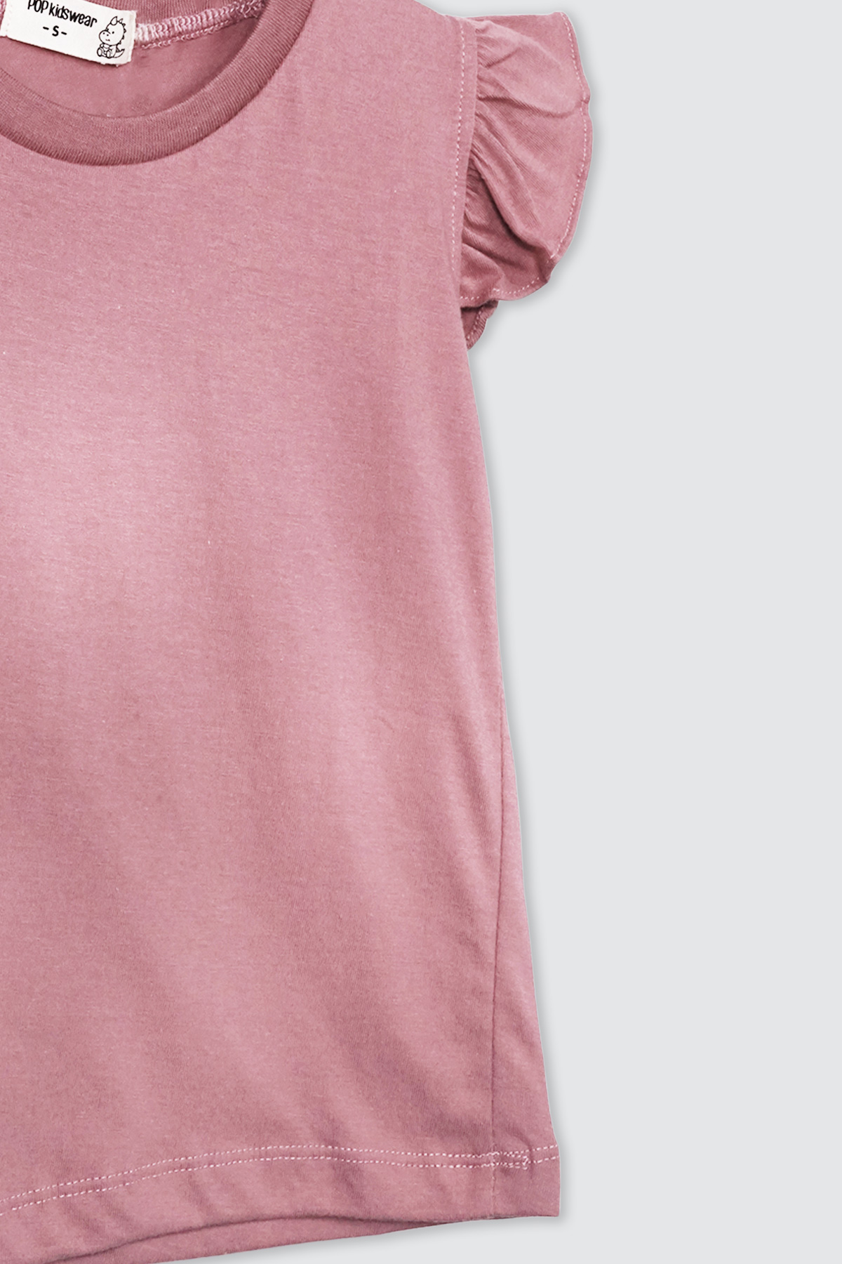Ruby-Kids-T-Shirt-Dusty-Rose-detail