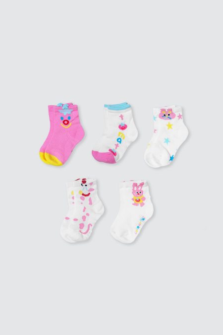Set of 5 Tomato Girl Summer Socks