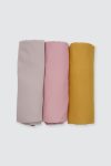 3 Set Basic Swaddle Girl