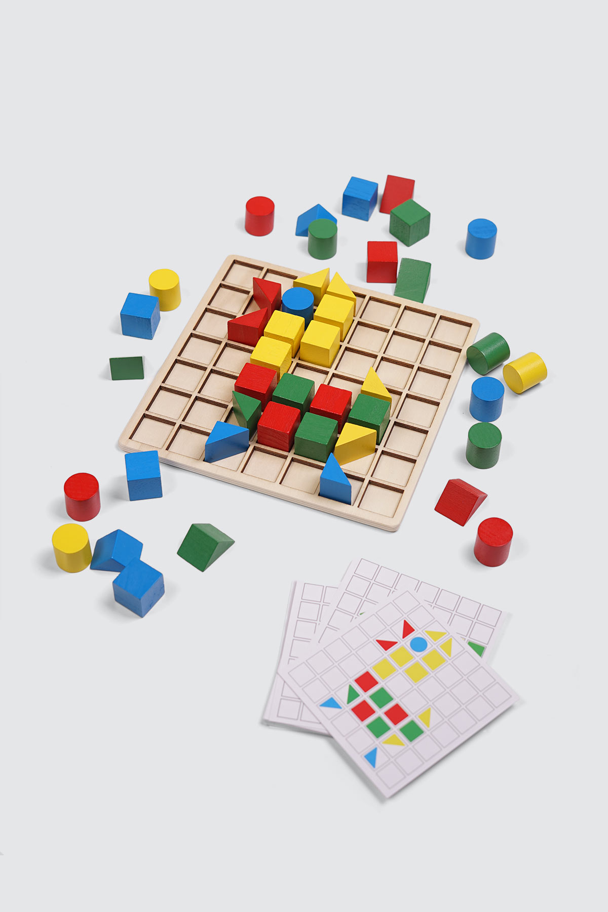 YUBI-Montessori-Wood-Block-Stacking-Puzzle-3D---2