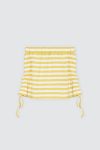 Jennie Ribbon Set Yellow Stripes Depan