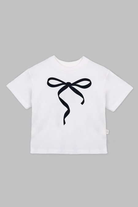 Bimbie Girl Tee Broken White
