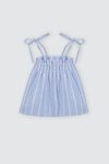 Gabriella Top Blue Depan