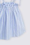 Gabriella Top Blue Depan