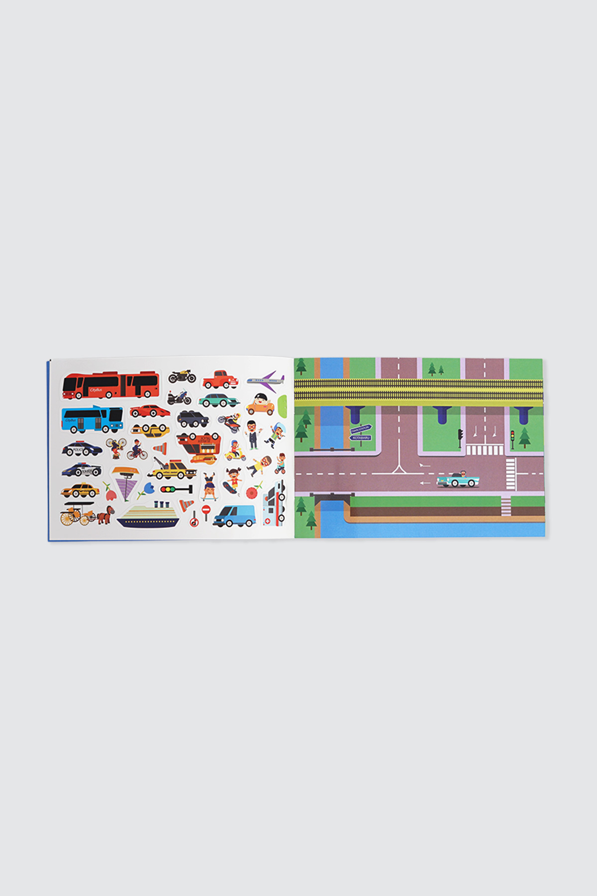 Sticker Book Vehicles 1