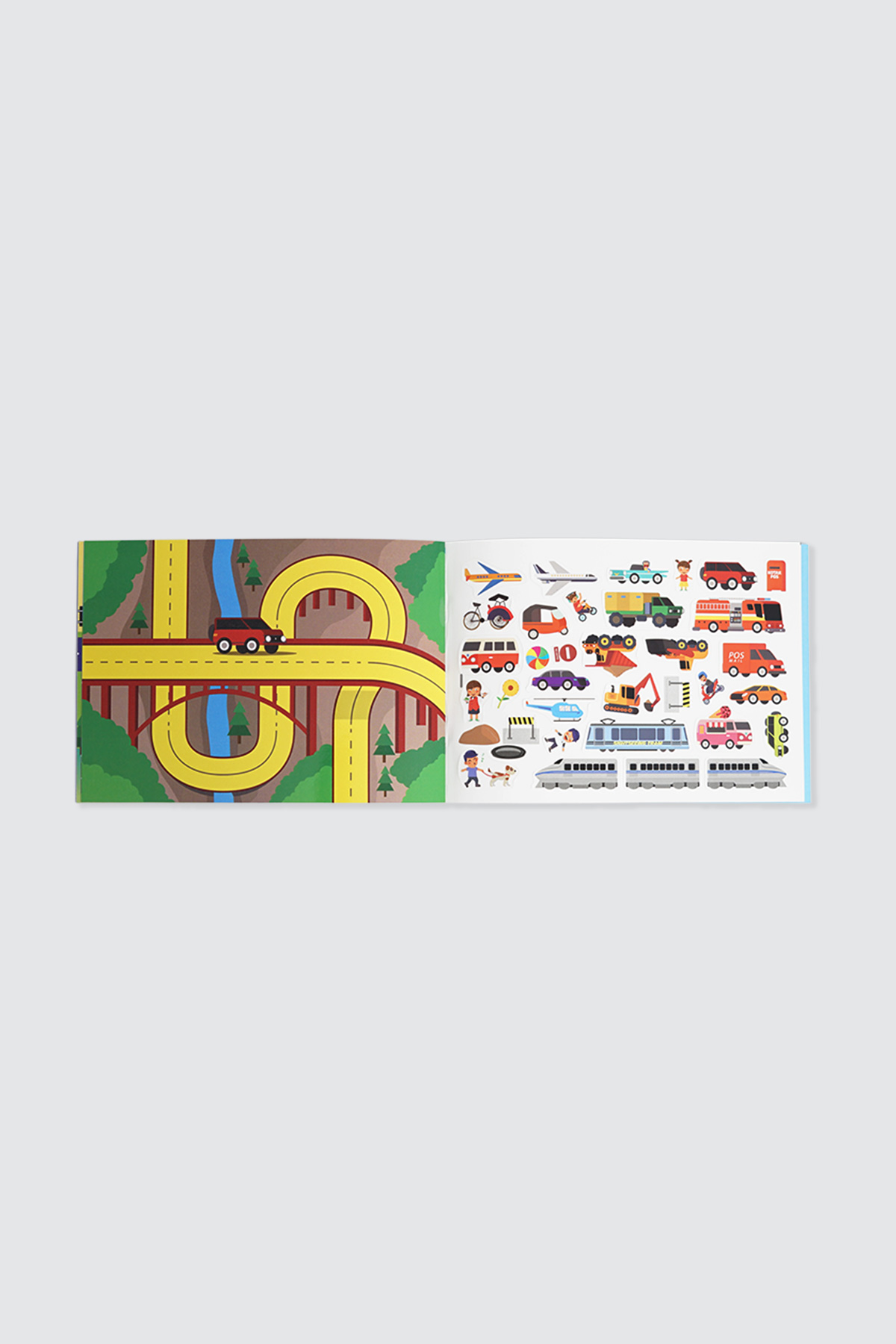Sticker Book Vehicles 2