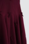 Coral-Dress On Model