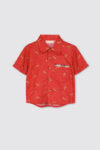Felix-Short-Sleeve-Shirt—Red—1