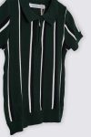 Claus Knit Top Festive Green Depan