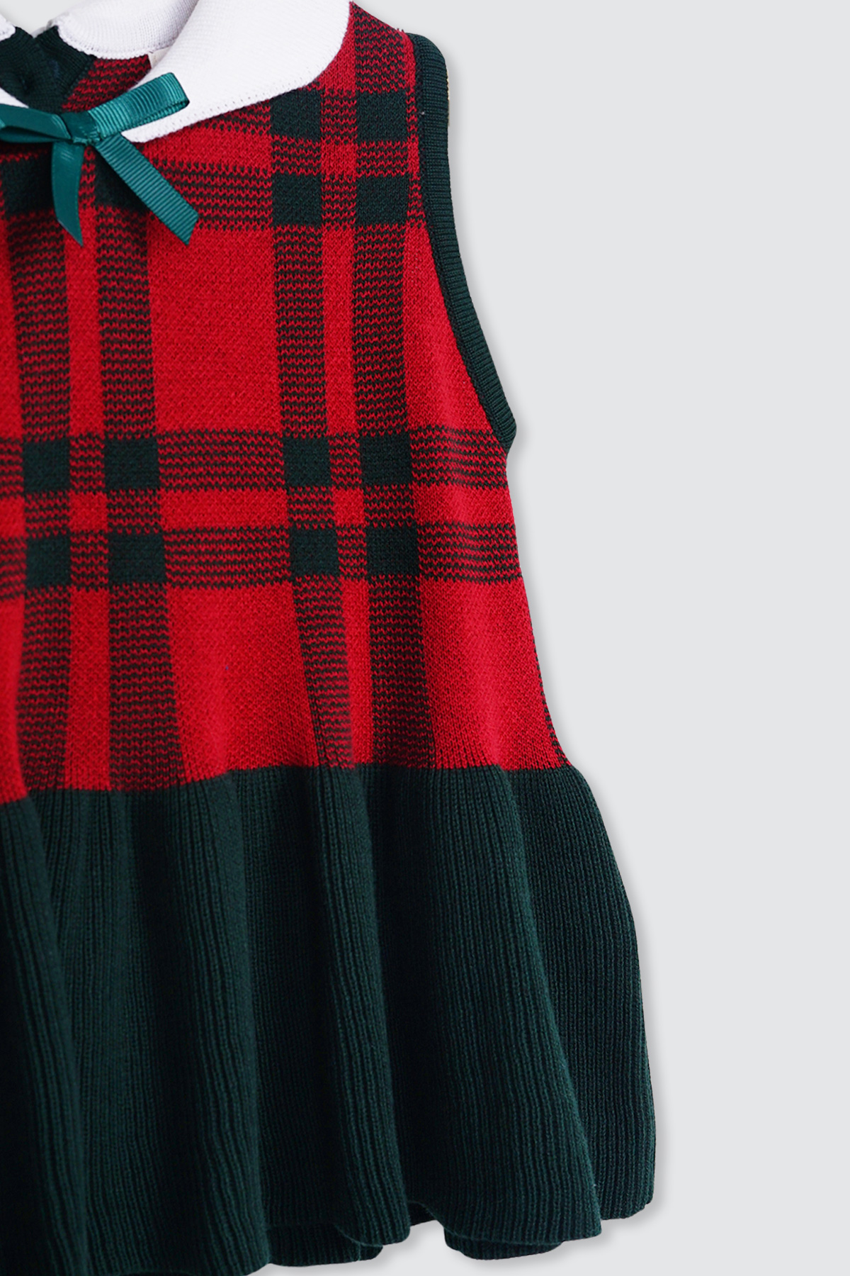 Joy-Peplum-Top-Emerald-Green-detail