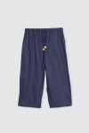 Kiki Pants Navy Denim Depan