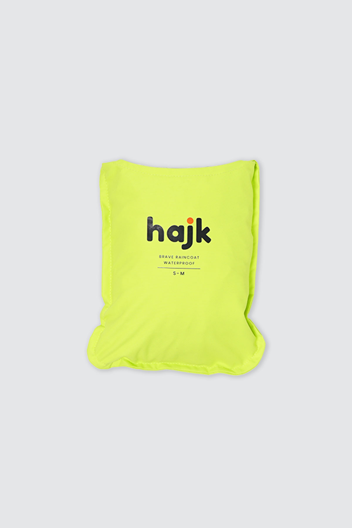 Brave Foldable Raincoat Lemon Lime Fold