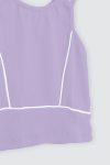Lulu Racer Top Lilac Depan