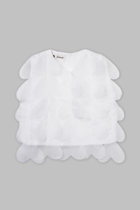 Mon Amour Mom Top White