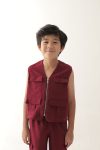 Jasper Vest On Model