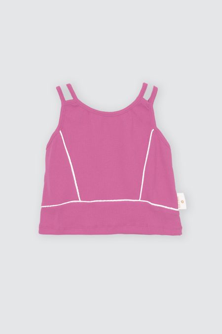 Lulu Racer Top Pink