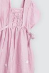 Esther Flower Dress Pink Depan