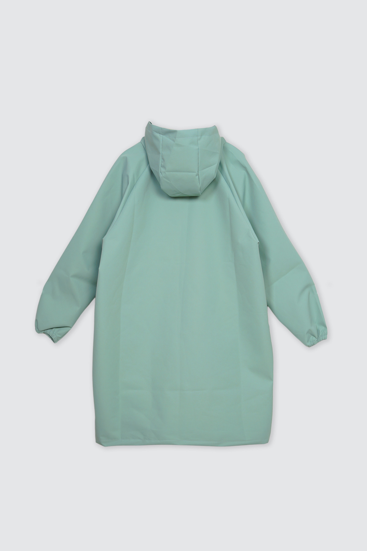 Brave Foldable Raincoat Pistachio Belakang