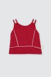 Lulu Racer Top Red Depan