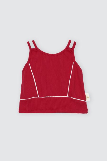 Lulu Racer Top Red
