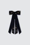 Sparkling-Long-Bow-Navy-Hairclip