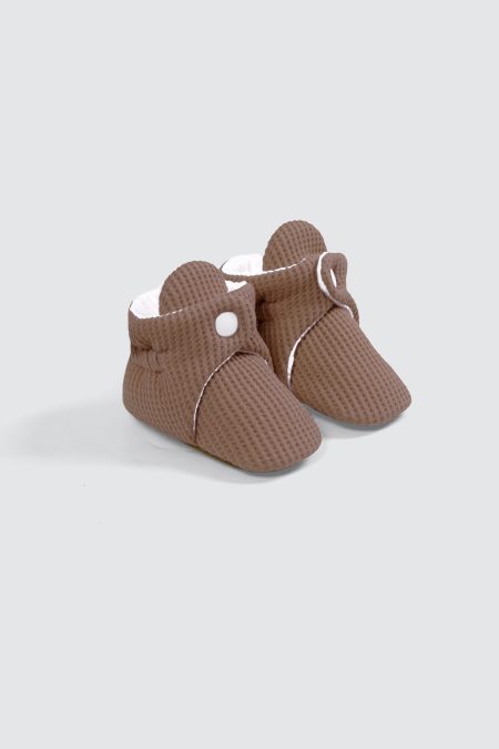 Waffle Mini Boots Toffee Brown