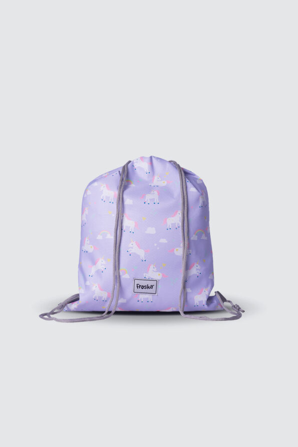 Drawstring Unicorn Front