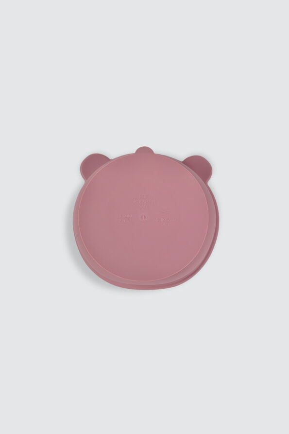 Silicone-Suction-Bear-Bowl-Tea-Rose—4