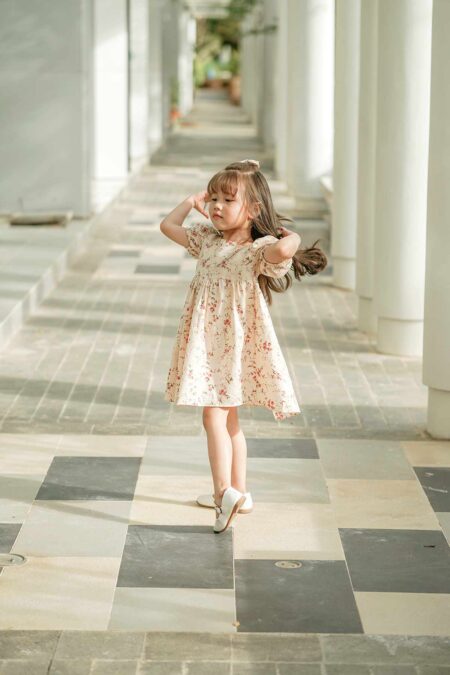 Mariposa Dress Cream