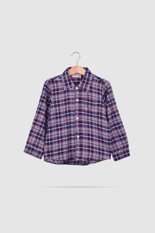 Flannel-Shirt-Blue-Red-Line-1