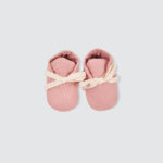 Organic-Cotton-Hi-Top-Mini-Shoes-Pink-1