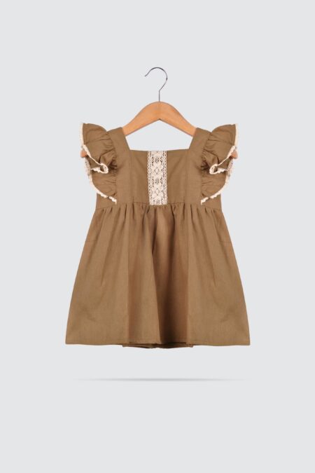 Scarlett Dress Caramel