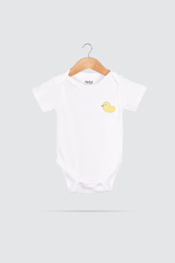 Animal Bodysuit White Duck Kiddiposh Official Bodysuit Anak Abricot