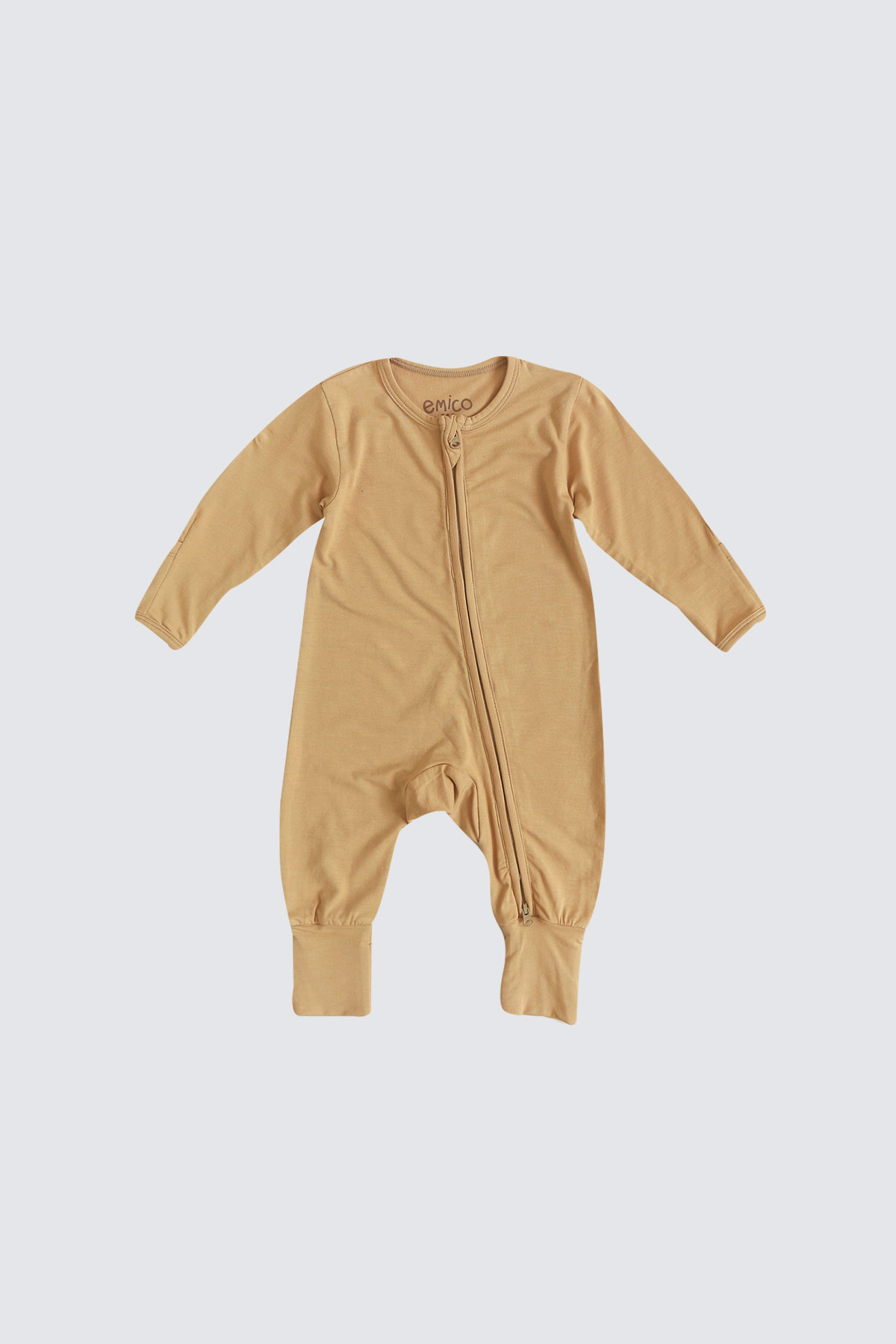 Baby-Sleepsuit-Mocha-9-1 Baby Sleepsuit Mocha 9 1