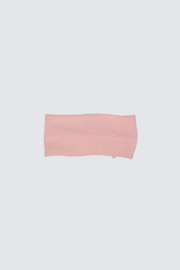 Baby Waffle Headband-Pink-2