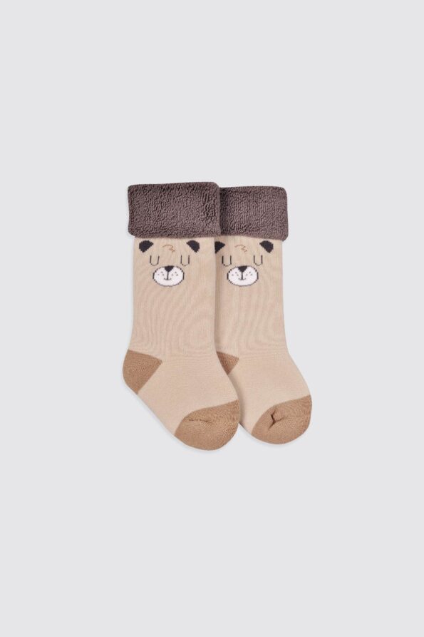 Bear-Brown-and-Light-Brown-Socks-2