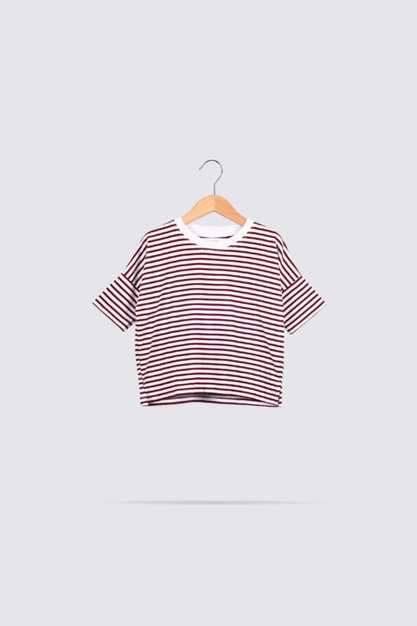 Easygoing top Maroon Kids 1