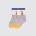 T-Rex-Grey-and-Boy-Navy-Socks-1