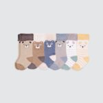 Bear-Brown-and-Light-Brown-Socks-1