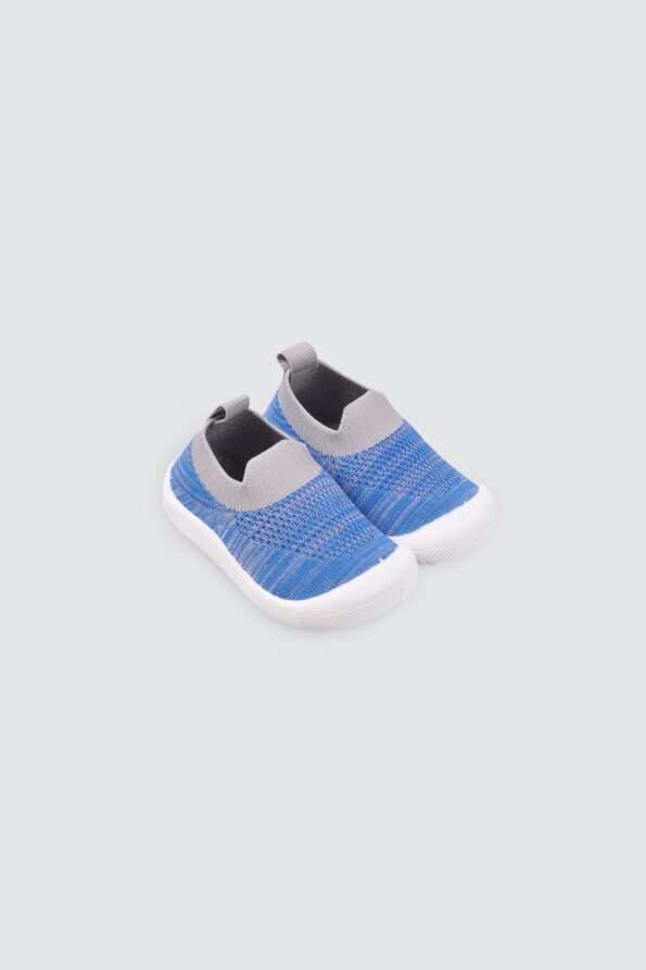 BMR-TP-02-Slip-On-Prewalker-Sock-Shoes-Blue-2